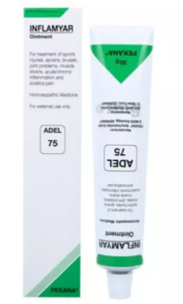 ADEL 75 Inflamyar Ointment Homeopathic 35gm FREE SHIPPING - €15,44 EUR