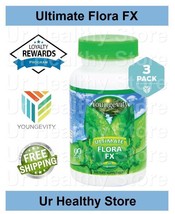 Ultimate Flora Fx 60 Capsules (3 PACK) Youngevity **LOYALTY REWARDS** - £84.92 GBP