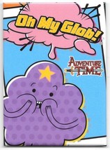 Adventure Time Animated TV Series Oh My Glob! Princess Refrigerator Magnet NEW - £3.20 GBP