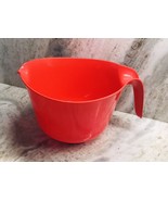 Mixing Bowl Non-Slip Red Handle &amp; Pour Spout-Brand New-SHIPS N 24 HOURS - $166.09 MXN