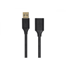 Monoprice 30714 MONOPRICE USB 3.0 A MALE TO A FEMALE PREMIUM EXTENSION C... - $26.03