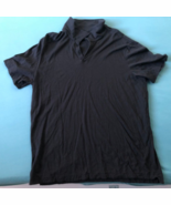 KENNETH COLE REACTION MENS BLACK V-NECK SHORT SLEEVE SHIRT (XXL) - €11,51 EUR