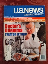 U S NEWS World Report Magazine December 6 1982 Doctors Dilemma Treat Or ... - $14.40