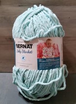 Bernat Baby Blanket 6 Super Bulky Polyester Yarn  Seafoam  10.5oz 220 Yards - £10.95 GBP
