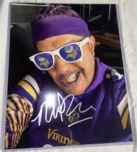 NICK SWARDSON 8x10 Photo Signed Minnesota Vikings SUPERFAN JJ MCCARTHY Auto - $59.39