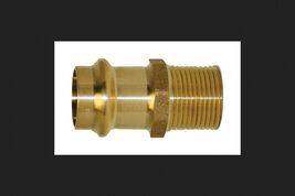 Mueller Streamline 1 in. CTS x 1 in. Dia. Male Copper Coupling - $23.75