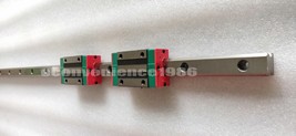 1 pcs HGR45--700mm Linear Rail &amp; 2 pcs HGH45CA Block Carriage - £229.94 GBP