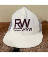 Rocawear Fitted Baseball Hat Cream Maroon Grey Jersey Embroidered 7 1/4 ... - $19.79 CAD