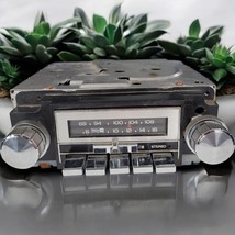 Vtg 70s 80s OEM Delco GM AM/FM Stereo Car Radio Chrome Knobs Cadillac Ch... - $5,288.64 MXN