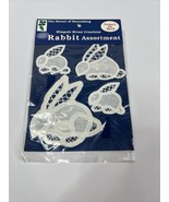 Wimpole Street Creations Rabbit Battenburg Lace Appliques - £3.71 GBP