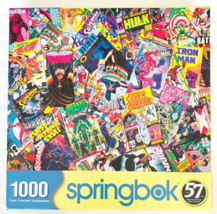 Comic Books Galore Jigsaw Puzzle 1000 pc Springbok 24&quot; x 30&quot; 2020 Made i... - $24.18
