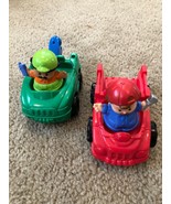 Fisher Price Little People 2 TRUCKS &amp; MECHANIC Garage Figure Vehicle *Lo... - $17.51