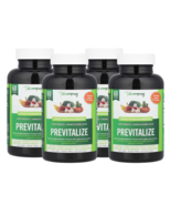 4 Previtalize Prebiotics Gut &amp; Digestive Health Support | 60 Ct | CLEARA... - $71.99