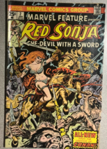 Marvel Feature Red Sonja #2 (1976) Marvel Comics Vg+ - £11.82 GBP