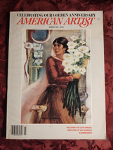 AMERICAN ARTIST March 1987 Eileen Monaghan Whitaker Catherine S. Means - £6.33 GBP