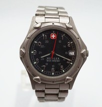 Mens Wenger S.A.K. Design Swiss Army Brand Analog Quartz Watch New Battery - $34.64