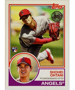  SHOHEI OHTANI ROOKIE &quot;1983&quot; RETRO 2018 TOPPS UPDATE #83-2, ANGELS, ROY,... - £129.03 GBP
