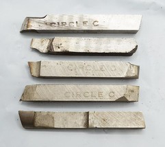 Lathe Tool Bits Circle C Parts Lot - £23.34 GBP