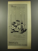 1954 Tiffany &amp; Co. Sterling Silver Centerpiece Ad - Dreams come true - £14.78 GBP