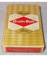 Grain Belt Beer Game Playing Cards complete deck Boxed - $24.95