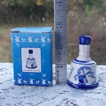 Tiny Mini Delft Bell Souvenir Of Holland Free Us Shipping - £9.74 GBP