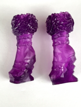 Monster High Abbey Bominable Coffin Bean Doll  Purple Boots Replacement - £9.32 GBP