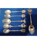 Vintage 800 Silver Sterling Silver 925 Collector Spoons Free Shipping - $196.46 CAD