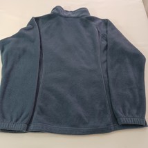 Columbia WW6439 Women's 1X Benton Springs Full Zip Fleece Blue Jacket Pockets image 2