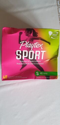 Playtex Sport Super Unscented Tampon 48 Count - Fragrance-free  - $13.09