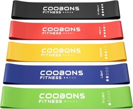 Resistance Bands for Working Out Women Men Exercise Bands Set with Carry... - £15.57 GBP