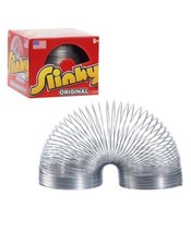 Slinky Original Walking Spring Toy Made In America 75th Anniversary 1 PC - £6.76 GBP