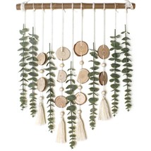 Artificial Eucalyptus Wall Decor Fake Greenery Leaves Stems Wall Hanging Plants  - £44.04 GBP