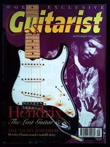 Guitarist Magazine September 1995 mbox1660 Hendrix The Lost Guitar - $6.52