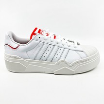 Adidas Originals Superstar Bonega 2B White Red Womens Leather Sneakers IG2395 - £66.82 GBP
