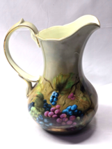 VINEYARD BLESSINGS 64oz Water Pitcher Jug 10&quot; Grapes Leaves Vines Cookev... - €16,95 EUR