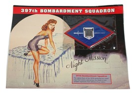 397th Bombardment Squadron Willabee Ward WWII Air Patch Emblem Card Night - $19.99