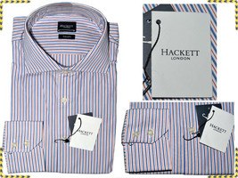 HACKETT Men&#39;s Shirt 41 EU / 16 US! BALANCE PRICE! HA07 T1G - £71.17 GBP