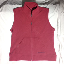 Carhartt Vest Womens Small Sleeveless Full Zip Casual Outdoors Lightweig... - $23.19