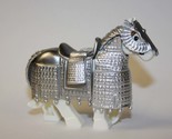 White Knight War Horse animal with Armor Custom Minifigure - $6.80