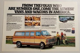 1978 Print Ad The 1979 Dodge Window &amp; Work Vans Happy Family - £10.89 GBP