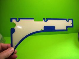 Bally TWILIGHT ZONE Original Flipper Game Pinball Machine Playfield Plastic - $9.71