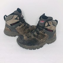 Red Wing 6&quot; Truhiker 6670 Work Boot Steel Toe Waterproof Hiking Size 9.5D EUC - £39.61 GBP