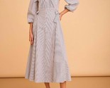 Hunter Bell Vera Dress Embellished Croquet Stripe - $214.00