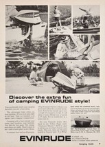 1969 Print Ad Evinrude 18-HP Fastwin Outboard Motors Skiing,Fishing - £15.27 GBP