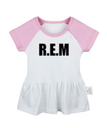 R.E.M Rapid Eye Movement Alternative Rock Band Baby Girl Dresses Infant ... - £9.28 GBP