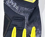 Firm Grip Tough Working Gloves Gel Pro Large Touch Screen Yellow Black - $21.99