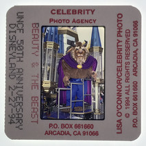 Vintage 1994 Beauty &amp; the Beast Celebrity Color Photo Transparency Slide - $9.49