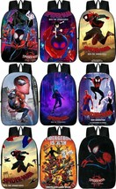 Spider-Man: Into the Spider-Verse Backpack School Shoulder Bag Student R... - £19.15 GBP