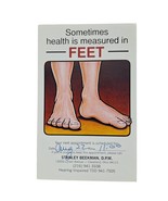 Postcard Sometimes Health Is Measured In Feet Doctor Appointment Reminde... - $6.84 CAD