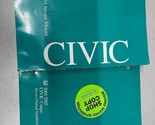 2001 HONDA CIVIC Service Shop Repair Manual Set OEM W Supplement - $129.92